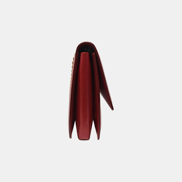 Ginny Calfskin Red