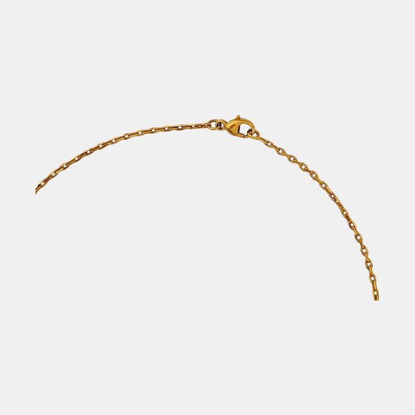 Pop H Metal Gold Necklace