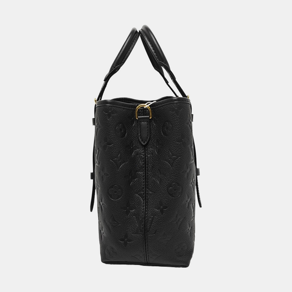 BABYLONE TOTE PM Monogram Calfskin Black