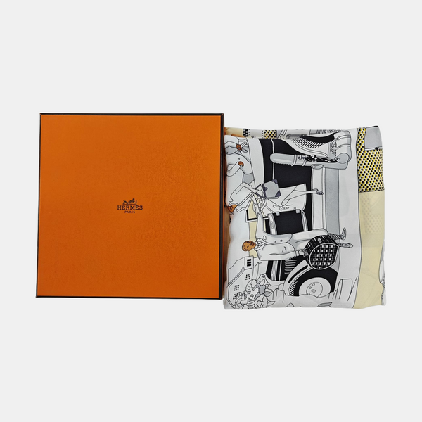 Mulberry Silk Silk Scarf Multicolor