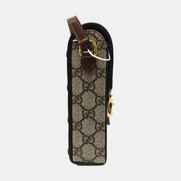 Horsebit 1955 Mini Coated Canvas Beige