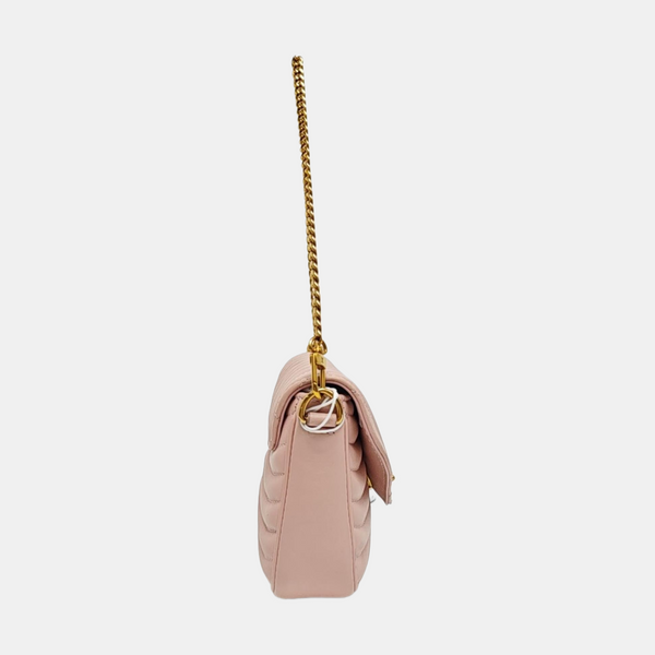 NEW WAVE Quilted Calfskin Pink
