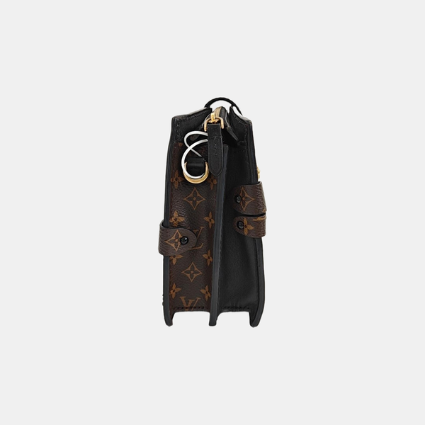 TRUNK Monogram Coated Canvas Brown