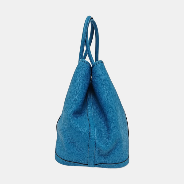 Authenticated pre-owned Garden Party 36 Negonda Blue - Tote Bag at Looply