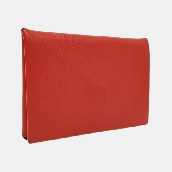 Calvi Epsom Pink Card Holder