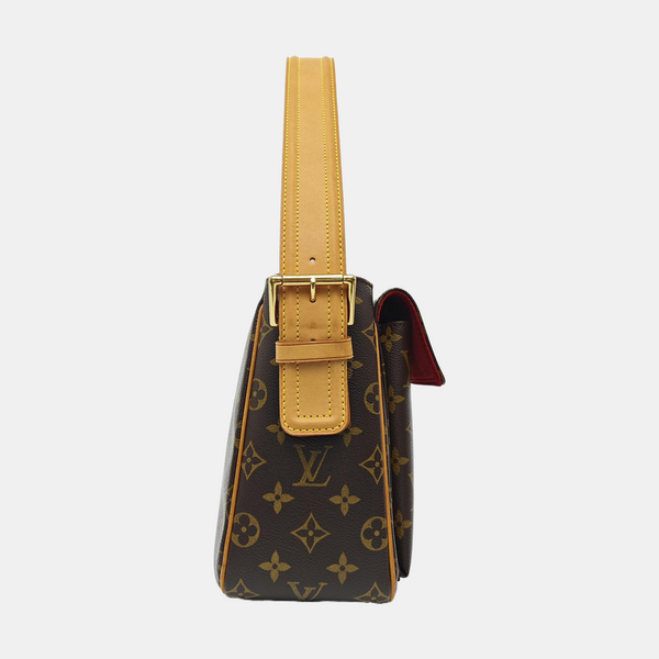 VIVA CITE Monogram Coated Canvas Brown