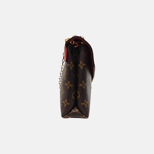 PALLAS BB Monogram Coated Canvas Brown