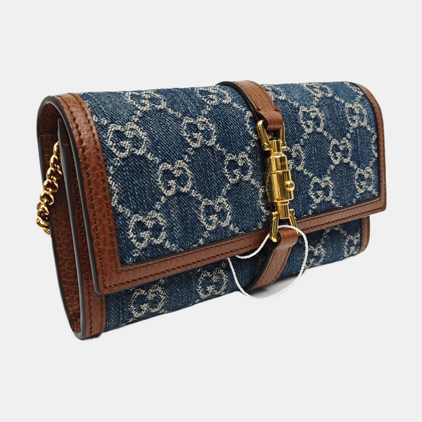 Jackie 1961 Mini Monogram Denim Blue