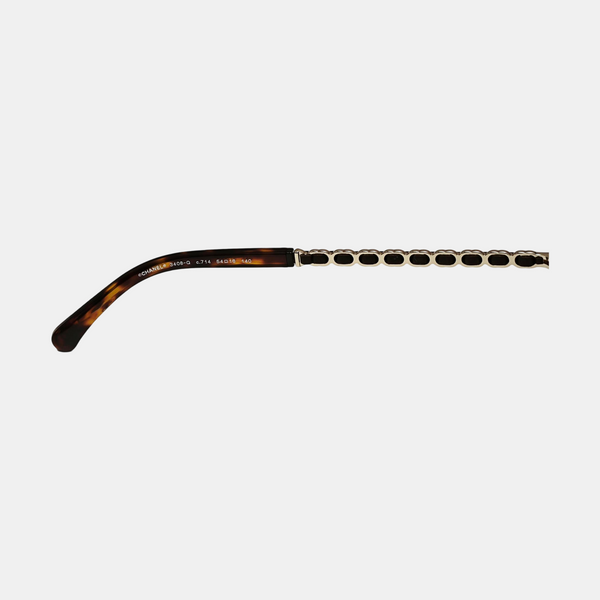 Synthetic Eyeglasses Brown