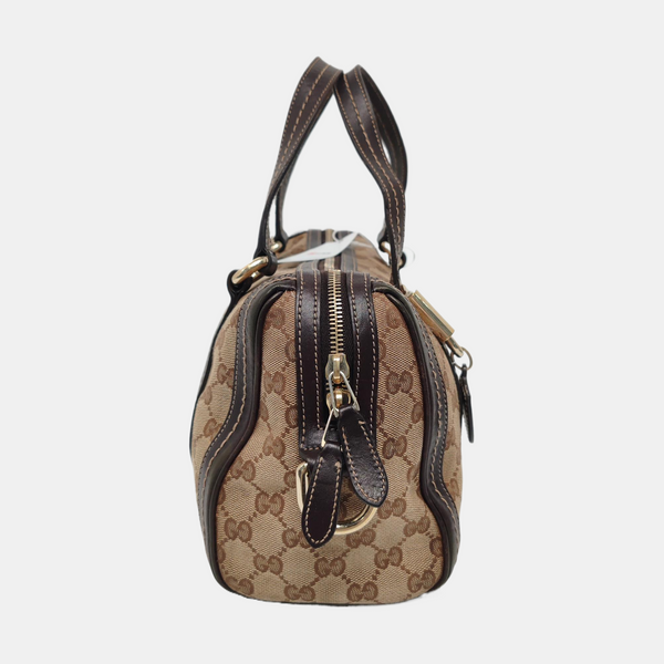 Hysteria Monogram Coated Canvas Brown