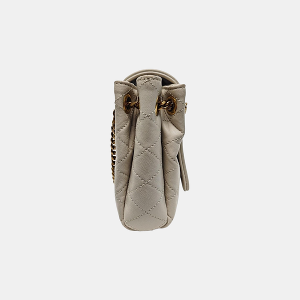 NOLITA Mini Quilted Lambskin Beige