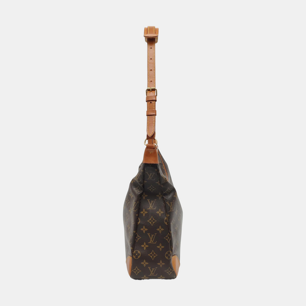 BOULOGNE GM Monogram Coated Canvas Brown