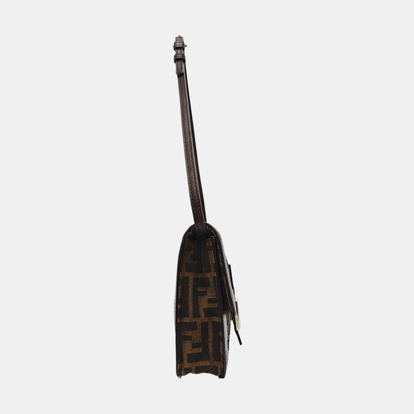 Canvas Shoulder Bag Brown