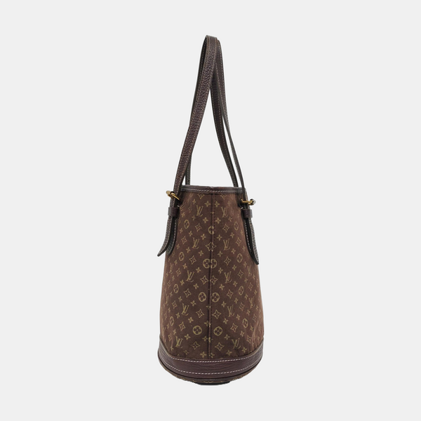 BUCKET PM Monogram Canvas Brown
