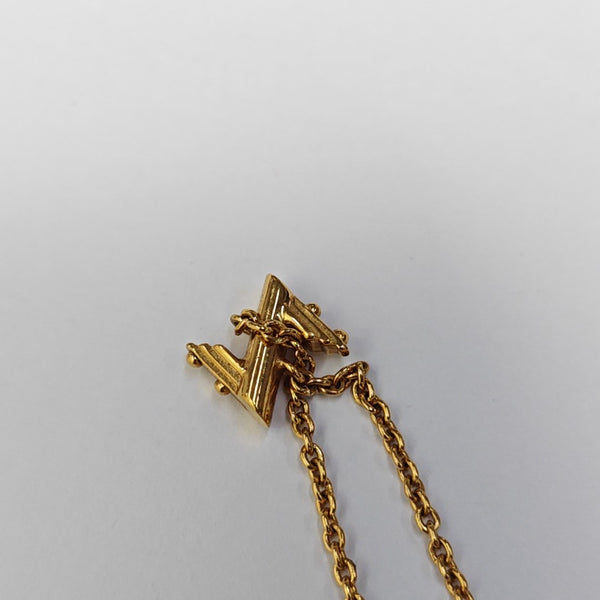 LV & ME Metal Gold Bracelet