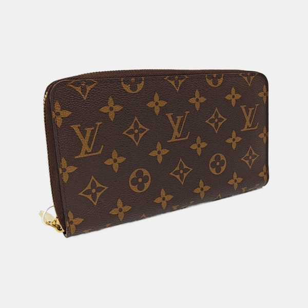 ZIPPY Monogram Coated Canvas Brown Wallet