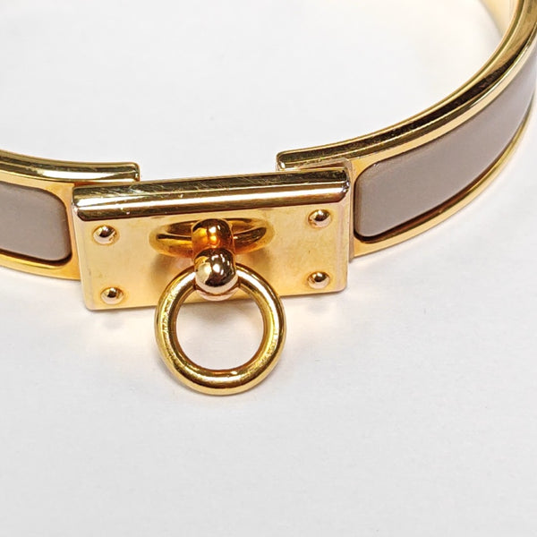 Clic Anneau Metal Gold Bangle