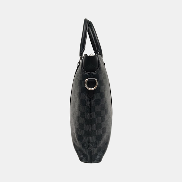 ANTON Damier Graphite Coated Canvas Gray
