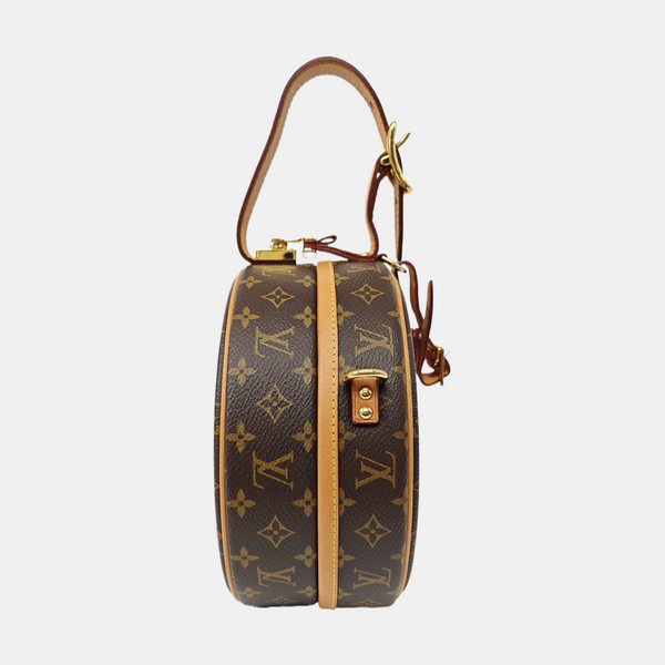 BOITE CHAPEAU PM Monogram Coated Canvas Brown