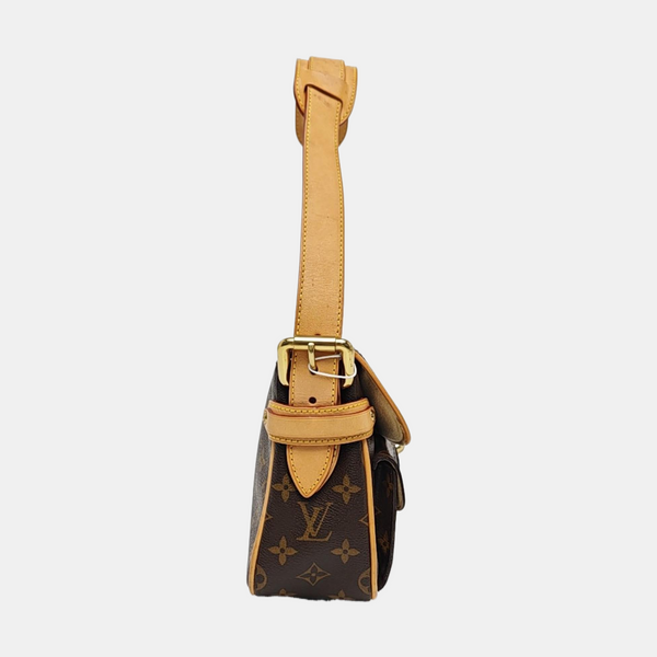 HUDSON PM Monogram Coated Canvas Brown