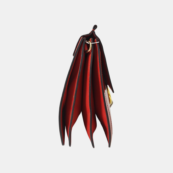 Faye Medium Patent Leather Red