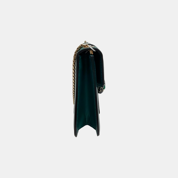 SERPENTI FOREVER Small Calfskin Green
