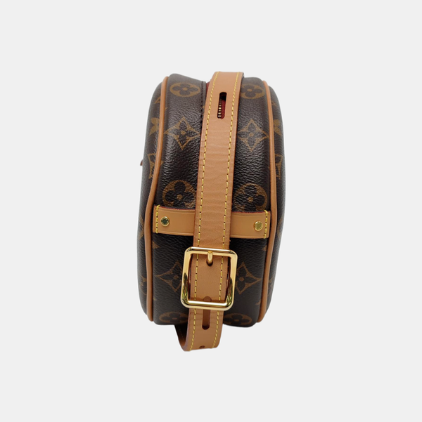 BOITE CHAPEAU PM Monogram Coated Canvas Brown