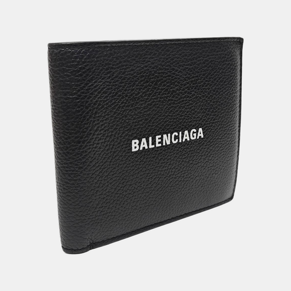 Cash Calfskin Black Wallet