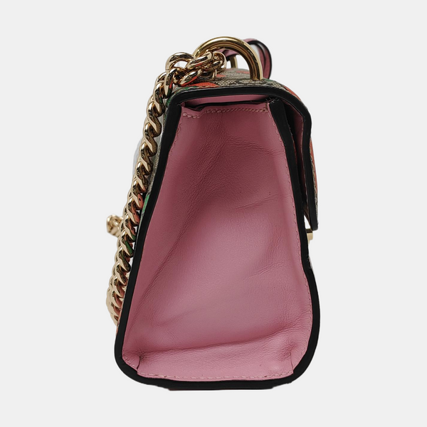 Authenticated pre-owned Padlock Small Monogram Coated Canvas Multicolor - Crossbody Bag at Looply