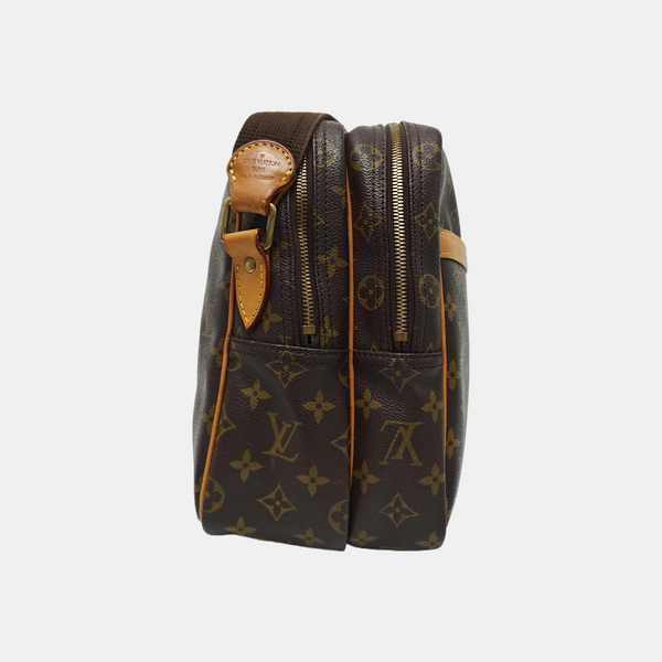REPORTER GM Monogram Coated Canvas Brown