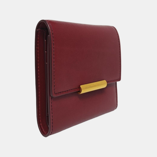 Calfskin Wallet Red
