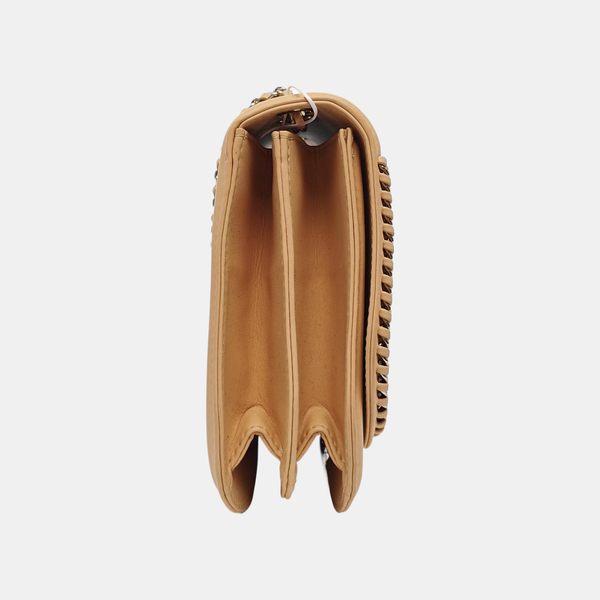 Calfskin Shoulder Bag Beige
