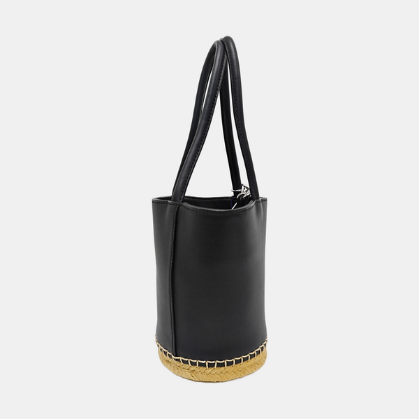 Calfskin Bucket Bag Black