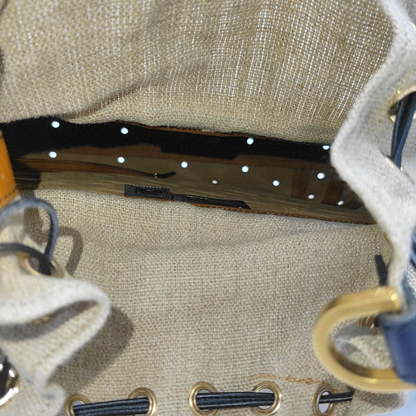 Calfskin Shoulder Bag Brown