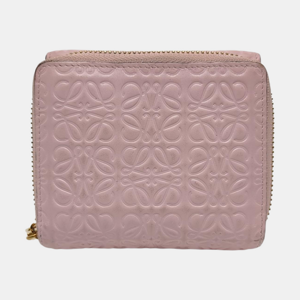 Monogram Lambskin Wallet Pink