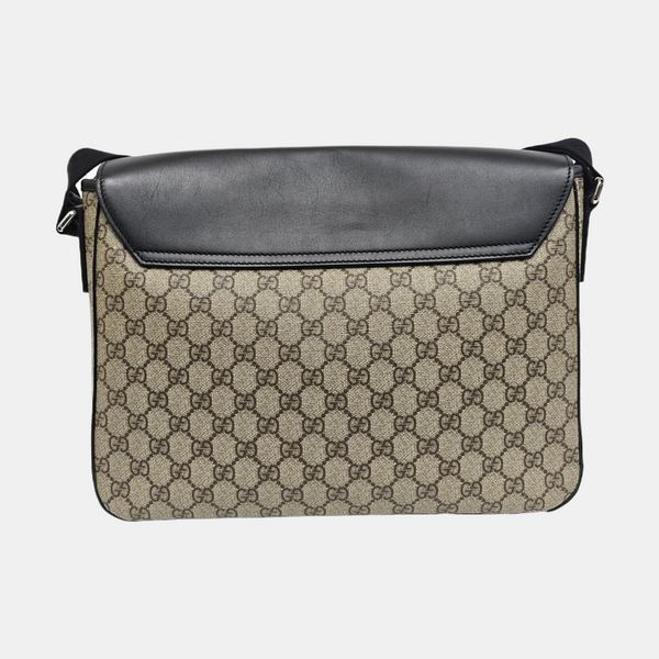 Monogram Coated Canvas Shoulder Bag Beige