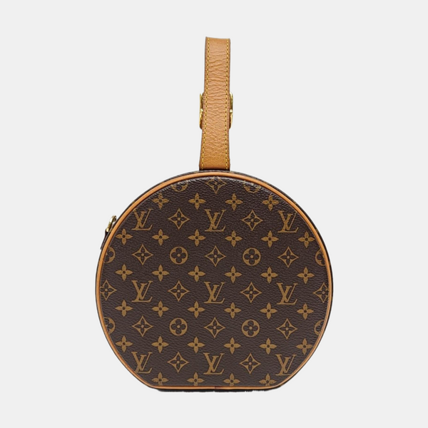 BOITE CHAPEAU PM Monogram Coated Canvas Brown