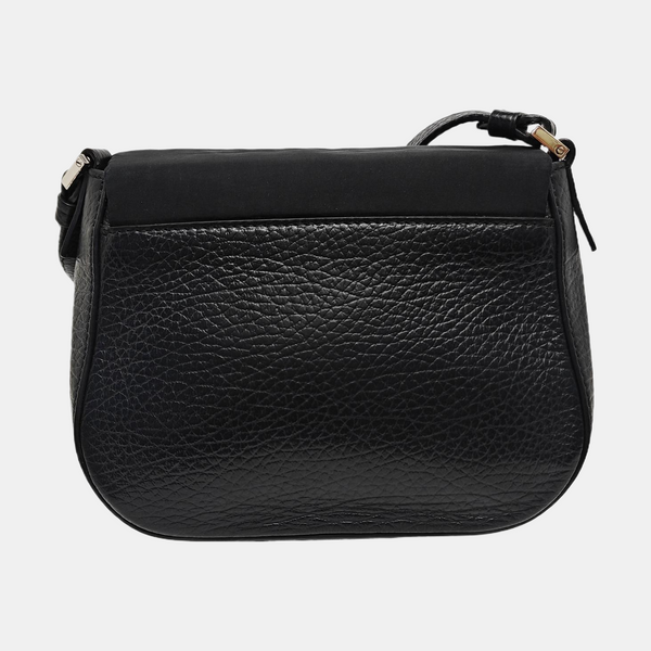 Nylon Shoulder Bag Black