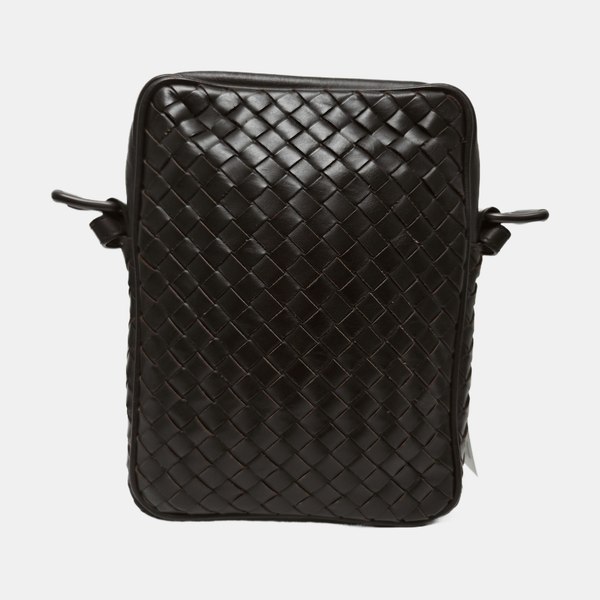 Calfskin Crossbody Bag Brown
