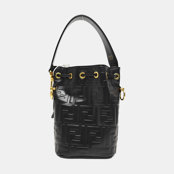 Mon Tresor Mini Calfskin Black