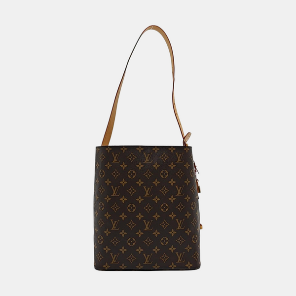 ALL IN GM Monogram Coated Canvas Brown