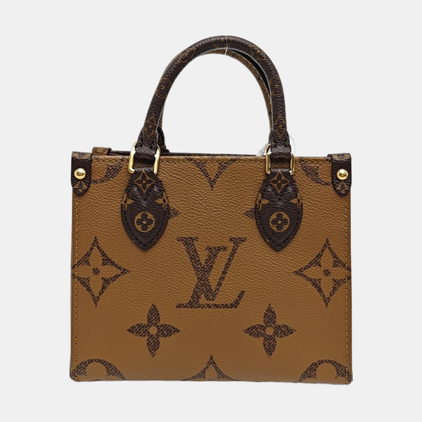 ONTHEGO BB Monogram Coated Canvas Brown