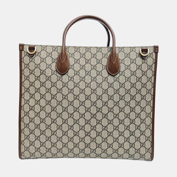 Retro Medium Monogram Coated Canvas Black
