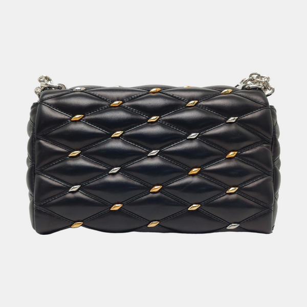 GO-14 Quilted Lambskin Black