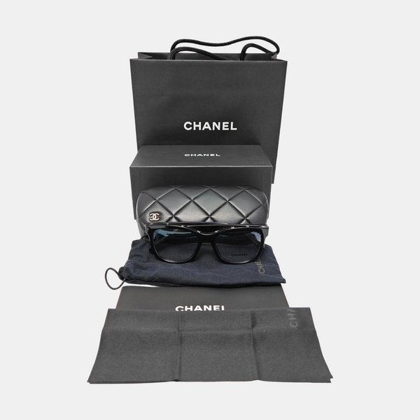 Synthetic Eyeglasses Black