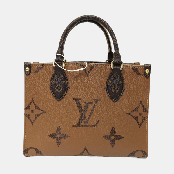 ONTHEGO PM Monogram Coated Canvas Brown