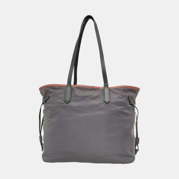 Vitello Phenix Tote Nylon Gray