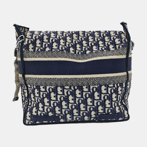 Diorcamp Large Oblique Canvas Blue