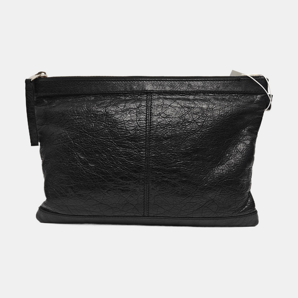 Quilted Calfskin Clutch Black