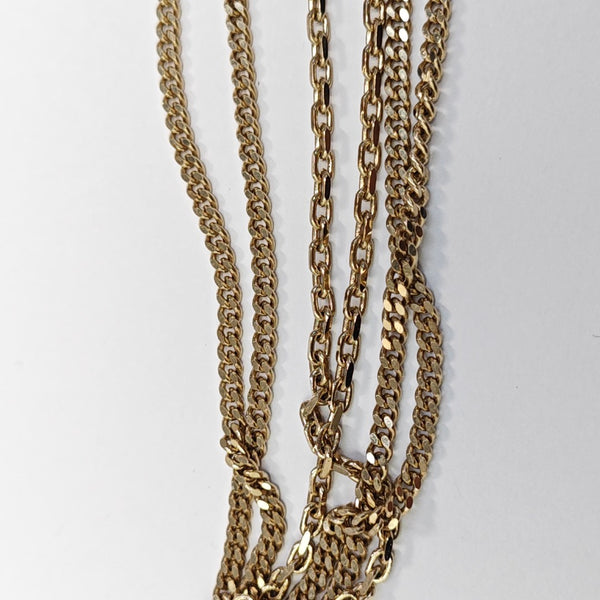 Brass Gold Necklace